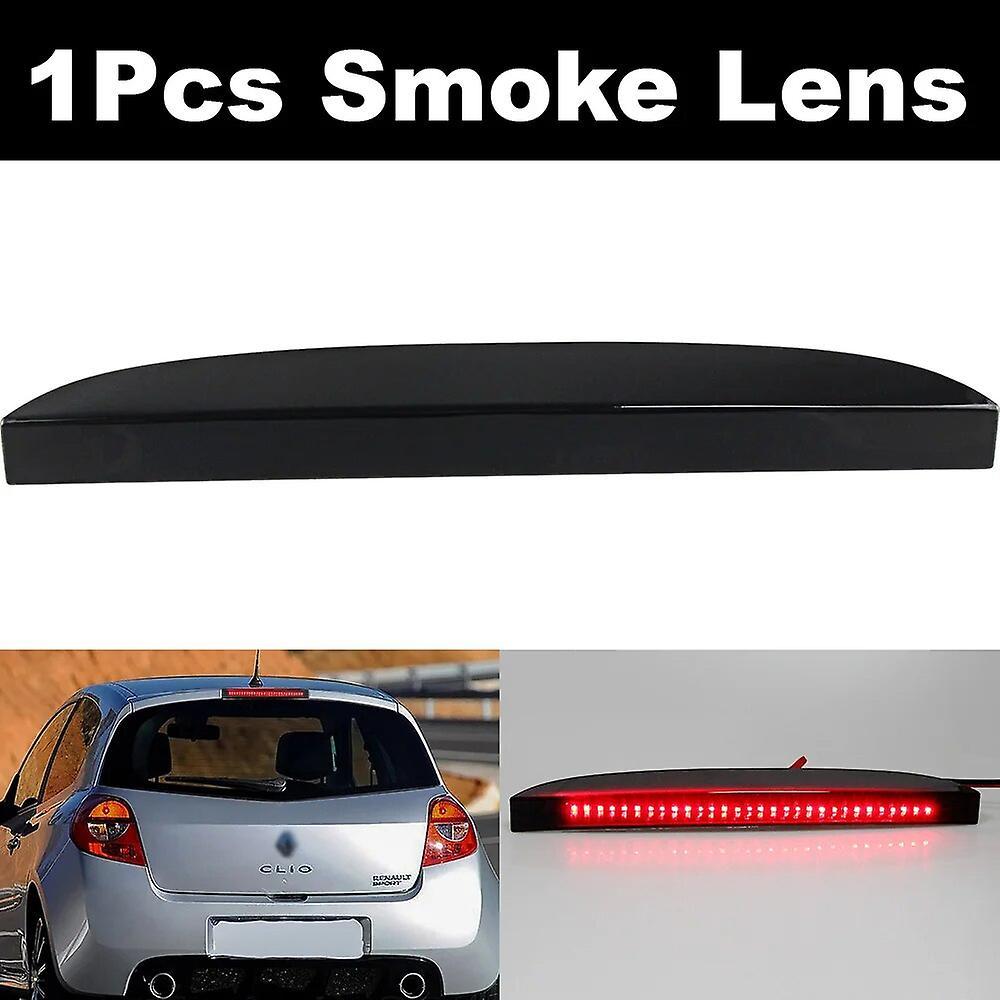 Redkid 1pcs Rear High Third Brake Stop Light Red/black Led 3rd Third Brake Light For Renault Clio Ii 1998-2006 Oem:7700410753 1pcs Smoke Lens