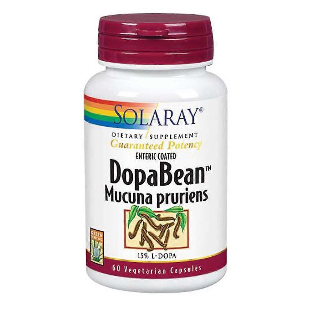 Solaray DopaBean Mucuna Pruriens, 60 Caps (Pack of 1)