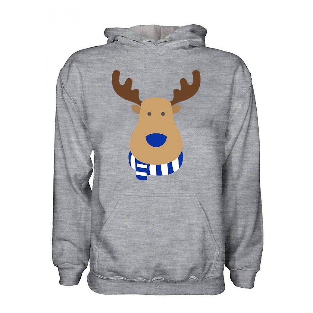 Gildan Qpr Rudolph Supporters Hoody (grey) N/A XL (45-48 inch)