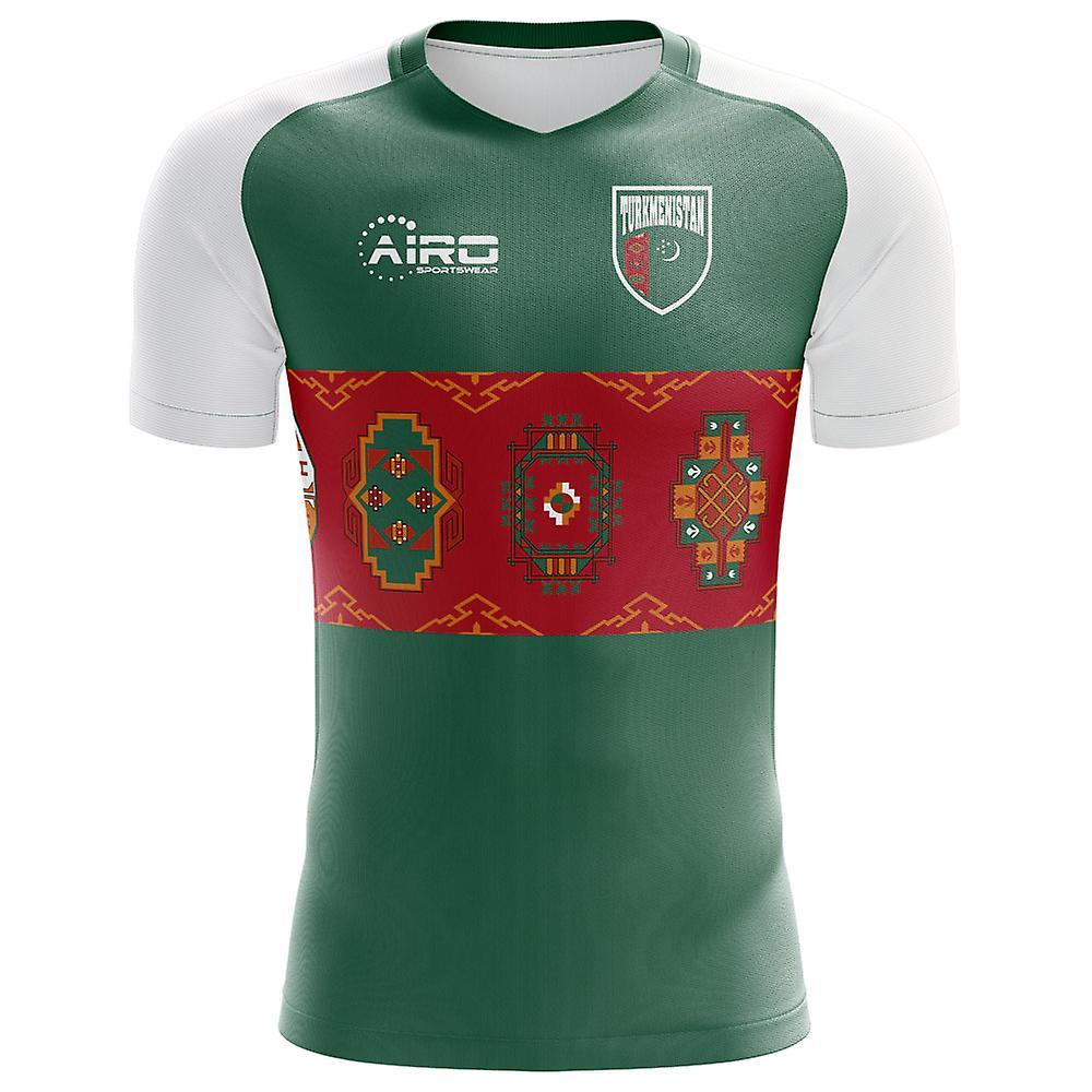 Airo Sportswear 2024-2025 Turkmenistan Home Concept Football Shirt Green M