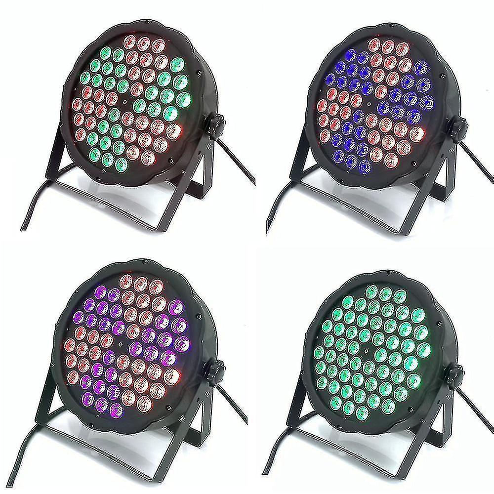 LED Par Lights 54X3W Dj Par LED Rgbw Wash Disco Light 54X4W Rgb 3In1 Windmill Color Uv Light Dmx Con Au plug