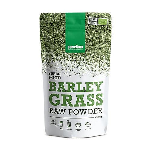 Purasana Barley Grass Organic Powder 200 G Of Powder