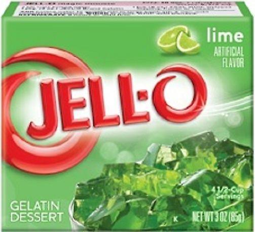 Jell-O Lime Instant Jello Gelatin Mix