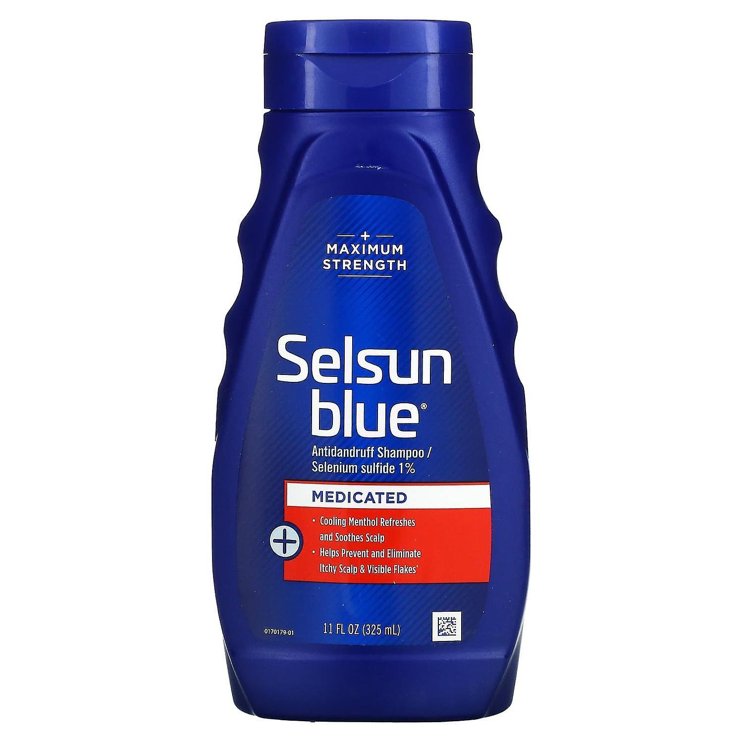 Selsun Blue, Antidandruff Shampoo, Medicated, 11 fl oz (325 ml)