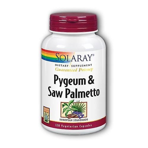 Solaray Pygeum & Saw Palmetto, 120 Caps (Pack of 1)