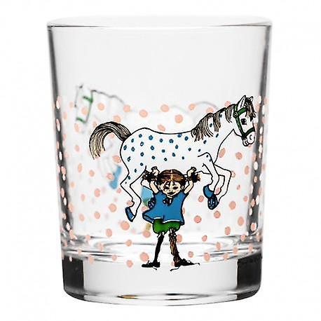 Muurla Pippi Longstocking Glass, Pippi and the horse