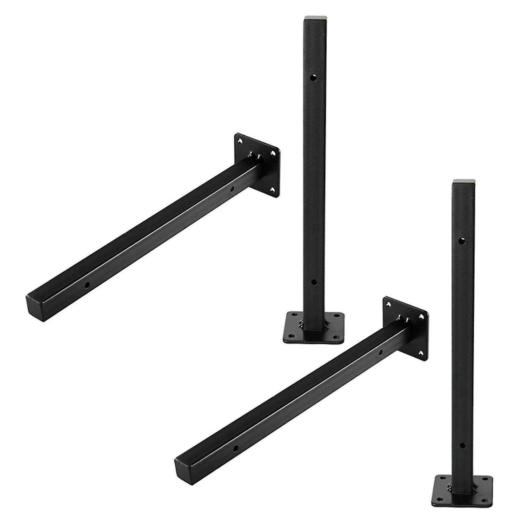 Jxlgv Heavy Duty Floating Shelf Brackets-300mm Blind Industrial Shelf Supports,wall Mounted Concealed Har