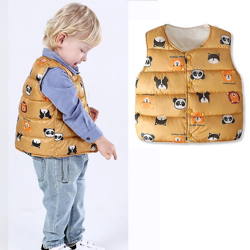 Slowmoose Winter & Autumn Waistcoats, Warm Thick Vest Sleeveless Jackets 12M