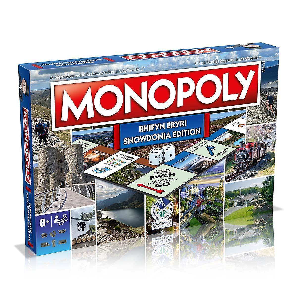 Rhifyn Eryri Snowdonia Edition Monopoly Board Game