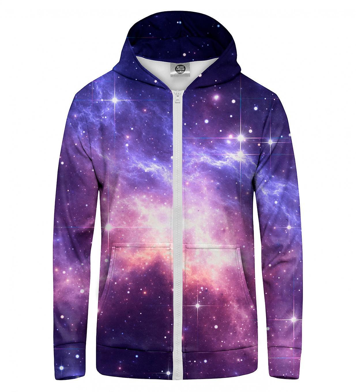 Mr Gugu & Miss Go Mr. GUGU & Miss GO Lightning in Space Zip Up Hoodie violet XL