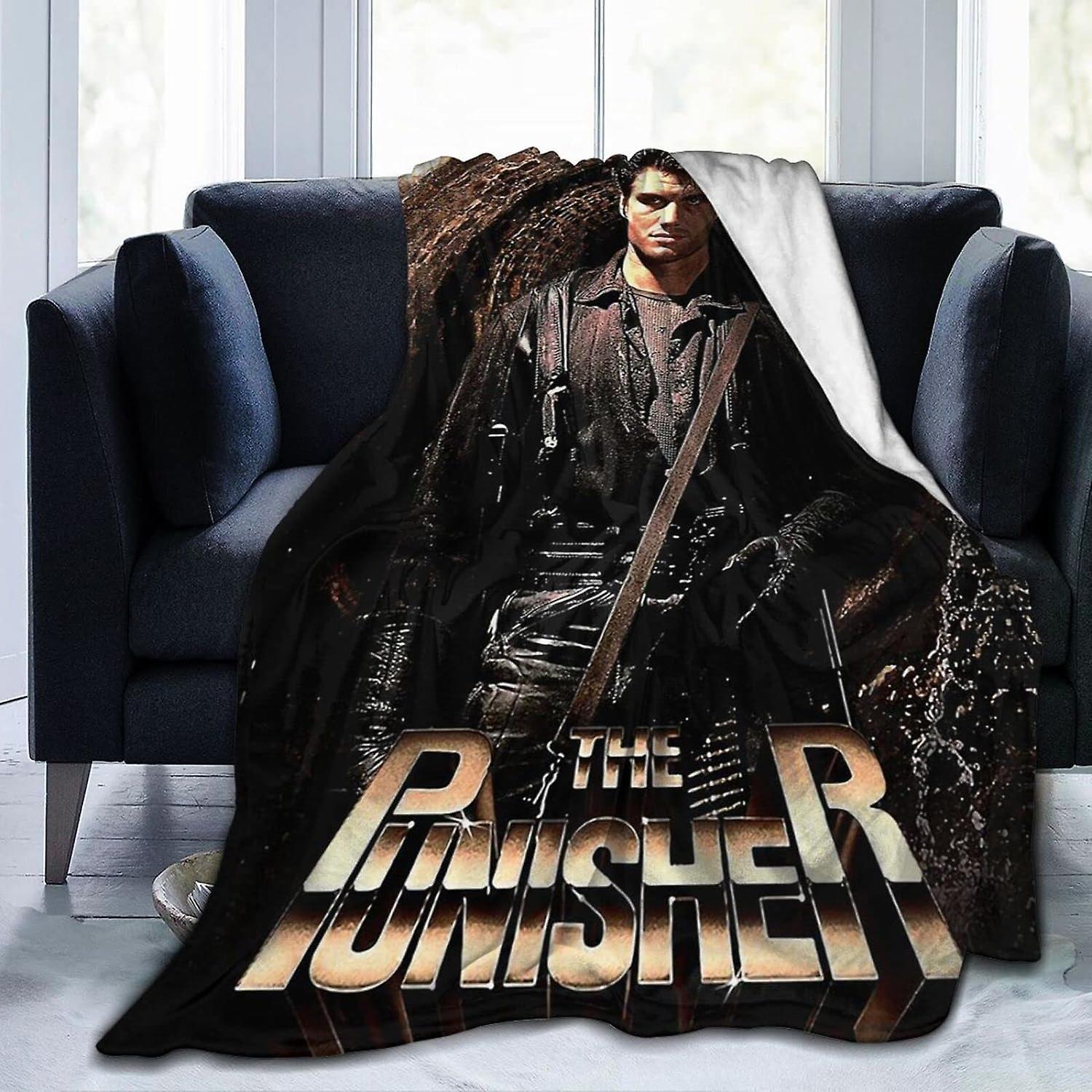 Kerota Dolph Lundgren Flannel Fleece Throw Blanket Queen Size All Season Super Soft Cozy Blanket For Bed Or Couch ABD28393 50x40in 125x100cm