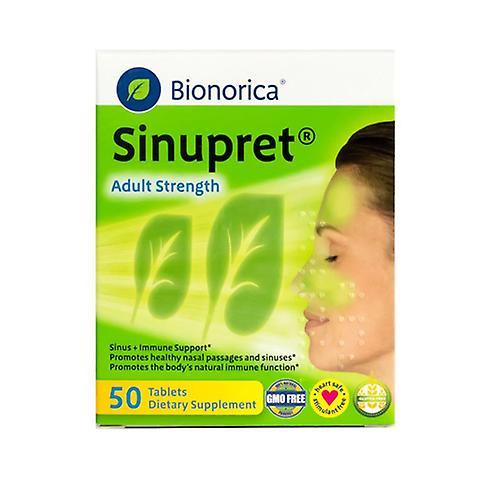 Bionorica Sinupret Adult Strength, 50 Tabs (Pack of 1)