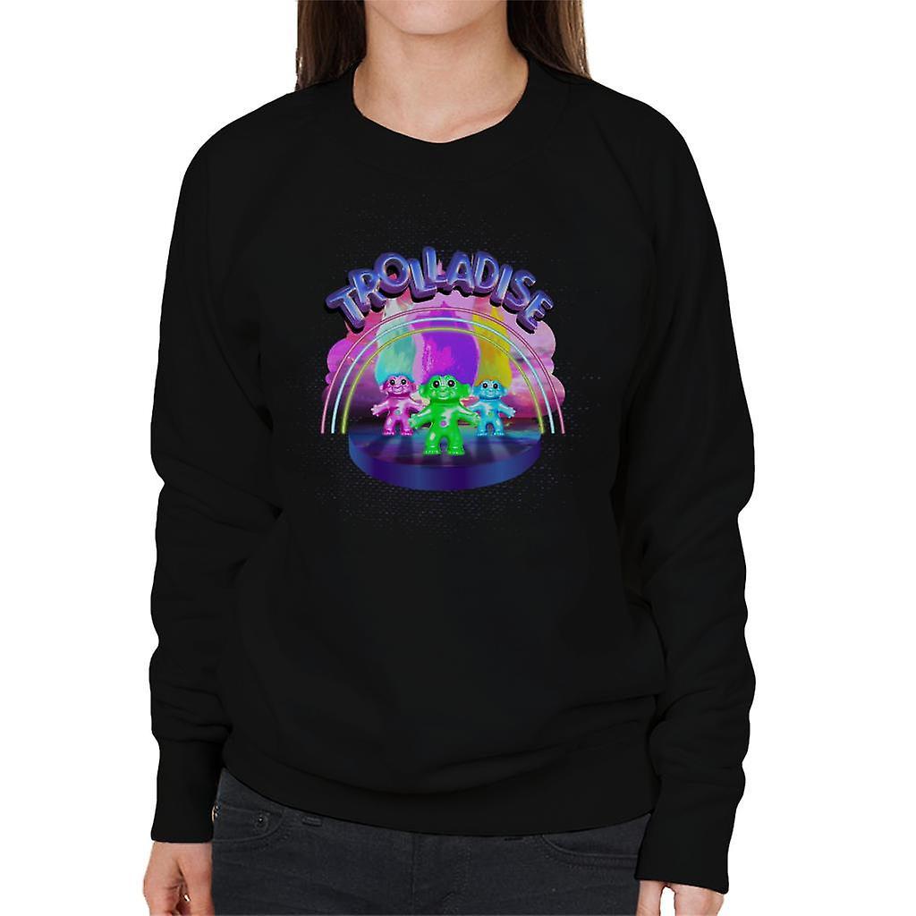 Trolls In Trolladise Women's Sweatshirt Black XX-Large