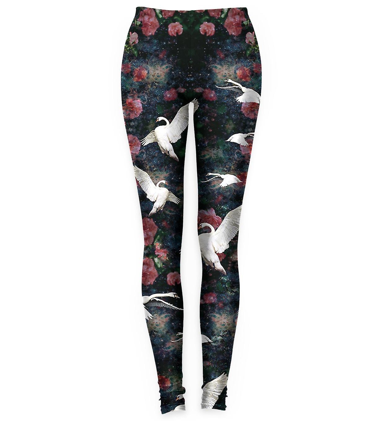 Mr Gugu & Miss Go Mr. Gugu Miss Go Swans Leggings XS