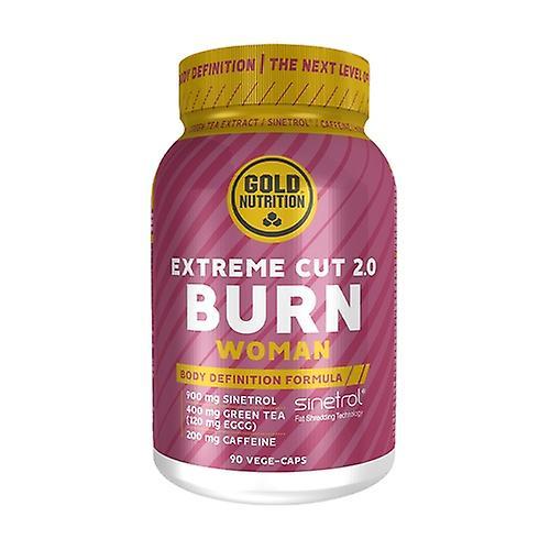 Gold Nutrition Extreme cut fat burner 2.0 (woman) 90 vegetable capsules