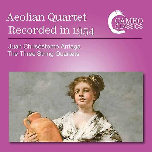 Cameo Classics Arriaga / Aeolian Quartet - Three String Quartets [COMPACT DISCS] USA Import