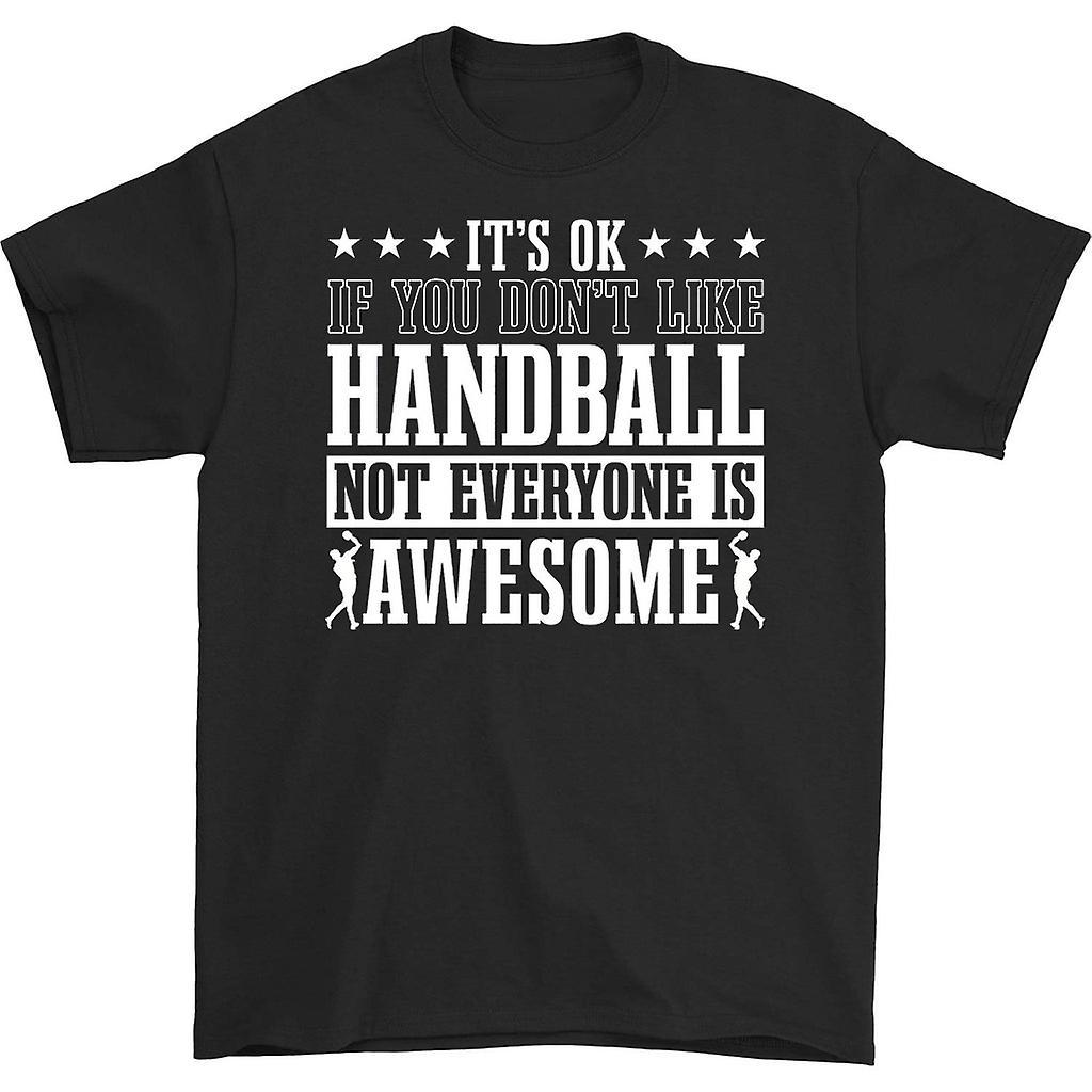 HISHARK It's ok if you don't like handball t-shirt Black XL