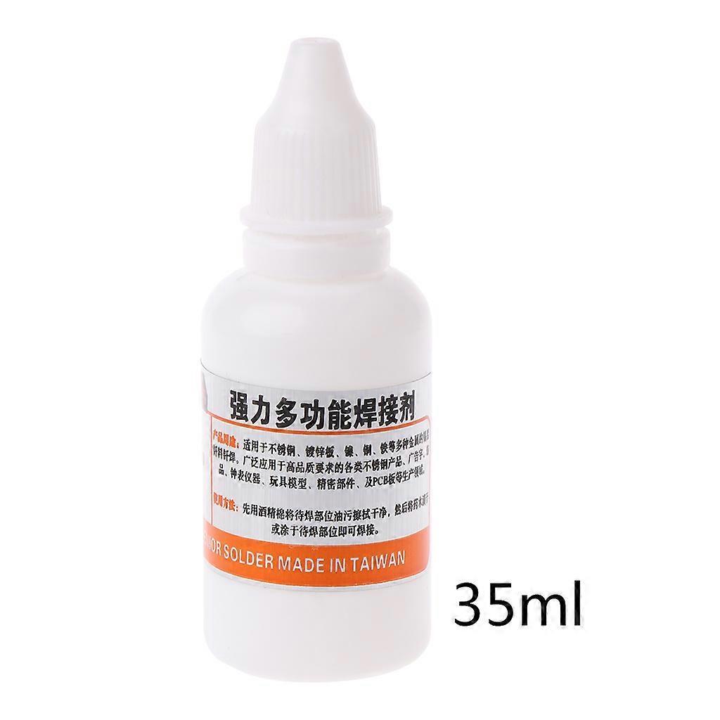 Unbrand Stainless Steel Liquid Flux Soldering Paste Flux Liquid Solders Water Durable 35ML