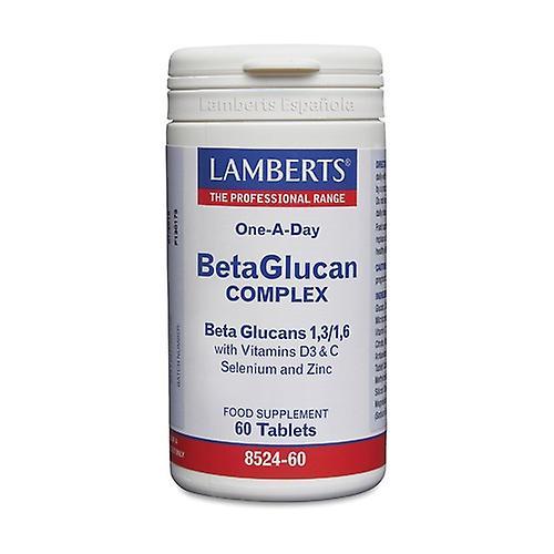 Lamberts Betaglucanos Complex 60 tablets