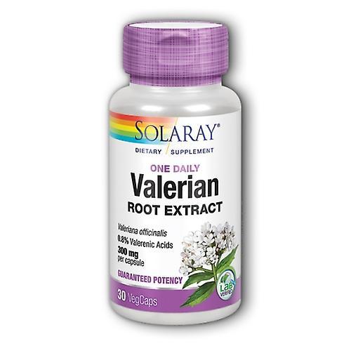 Solaray Valerian Root Extract, 30 Caps (Pack of 1)