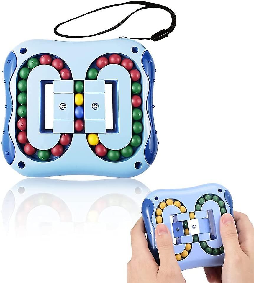 Szczw Rotating Magic Bean Cube Toys,Fidget Spinners Decompression Cube Square Rotating Small Beads Educational Intelligence Coordination Fidget Spi...