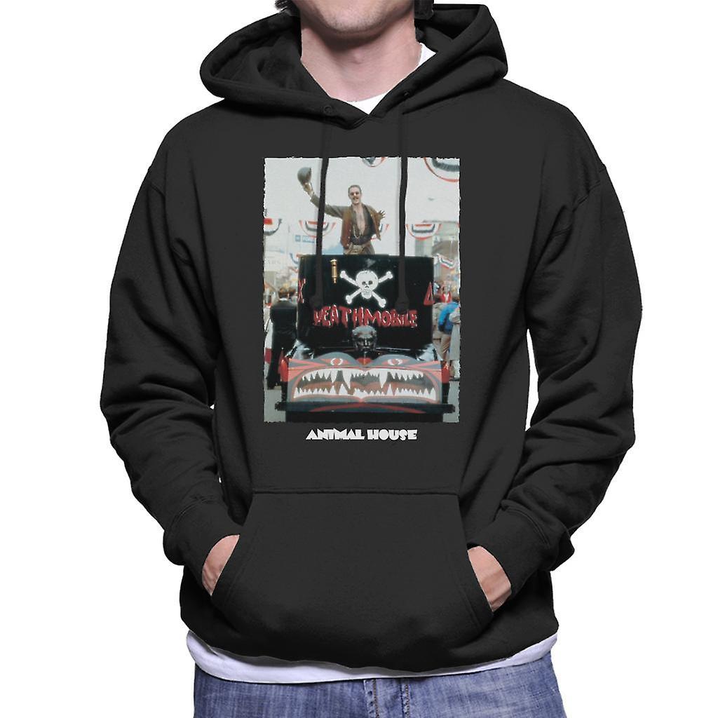 Animal House Deathmobile Parade Men's Hooded Sweatshirt Black Small