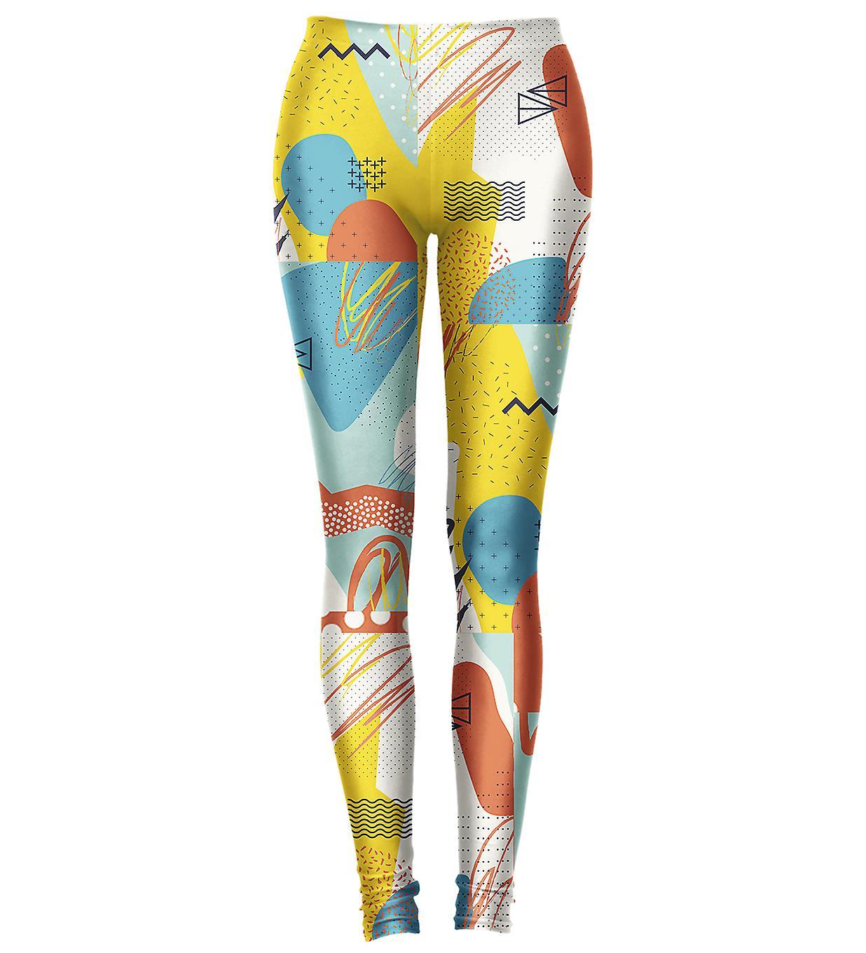 Mr Gugu & Miss Go Mr. Gugu Miss Go Geometric Splash Leggings L