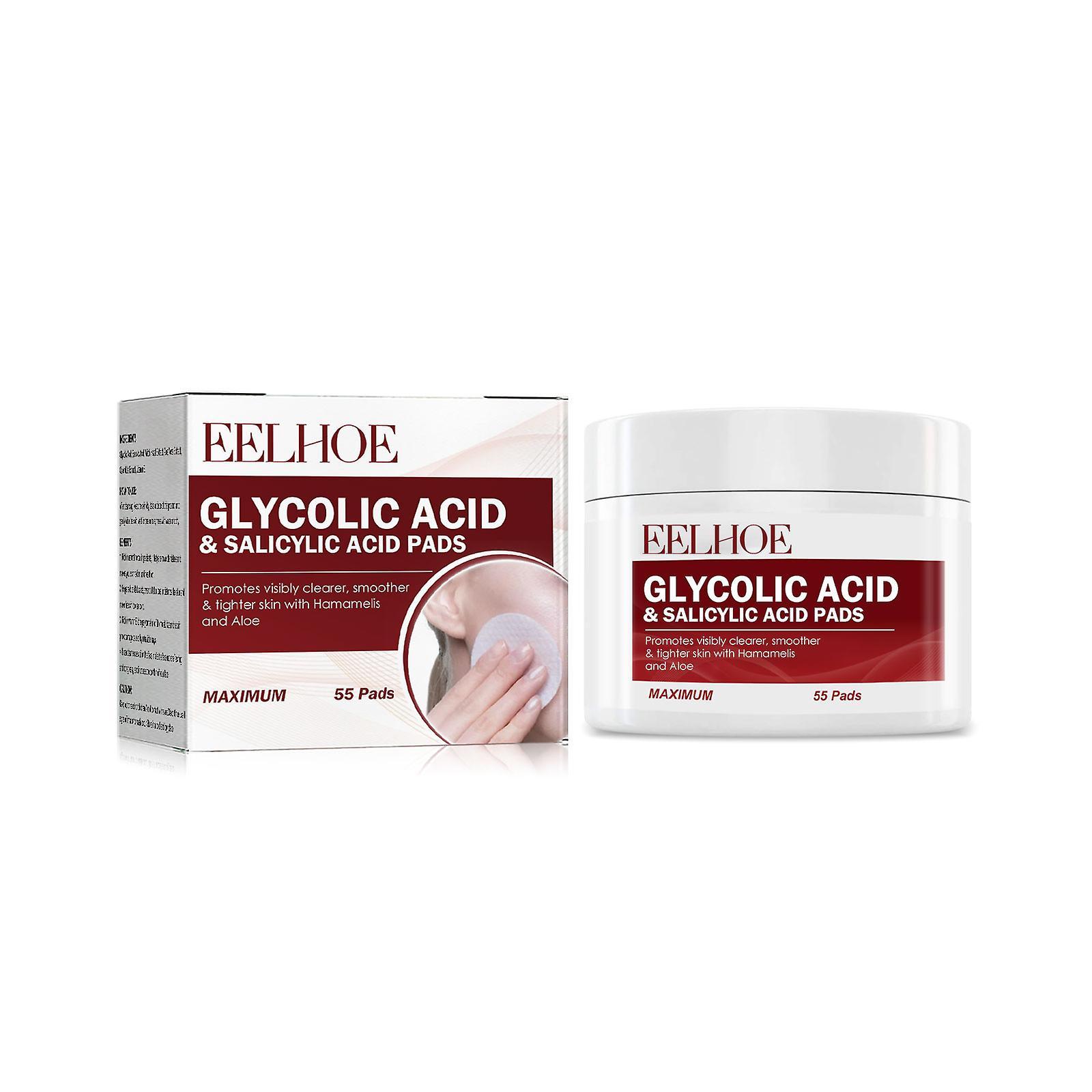 Hefansi Glycolic Acides And Salicylic Acides Pads 20ml