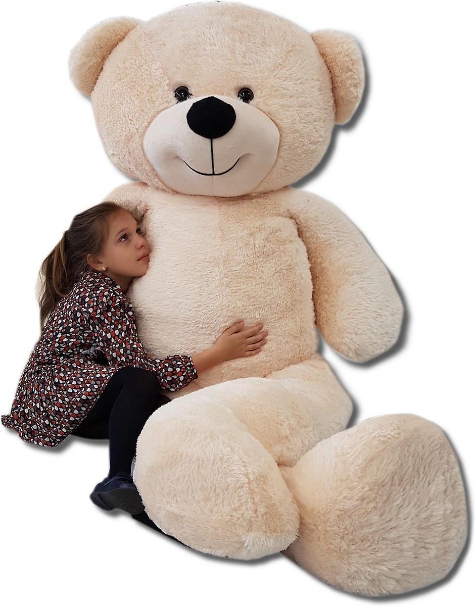 Viking Choice Teddy bear XXL beige - 220 cm