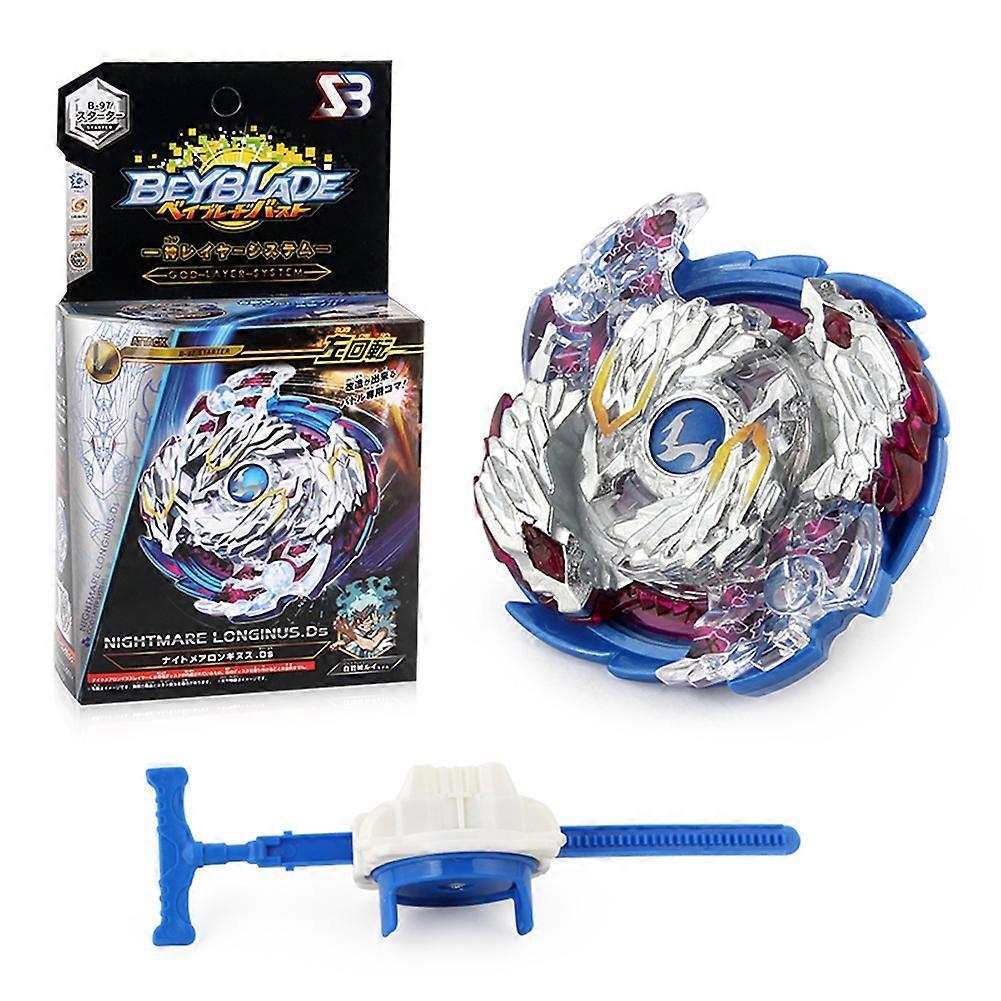 Remorui B97 Nightmare Longinus Ds Blend Burst Beyblade Left Spinning Tops With Launcher