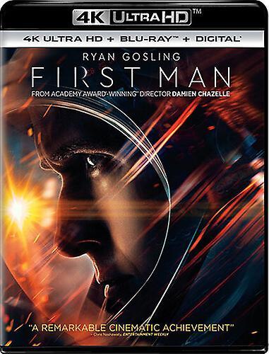 Universal Studios First Man  [ULTRA HD BLU-RAY REGION: A USA] With Blu-Ray, 4K Mastering, Digital Copy USA import