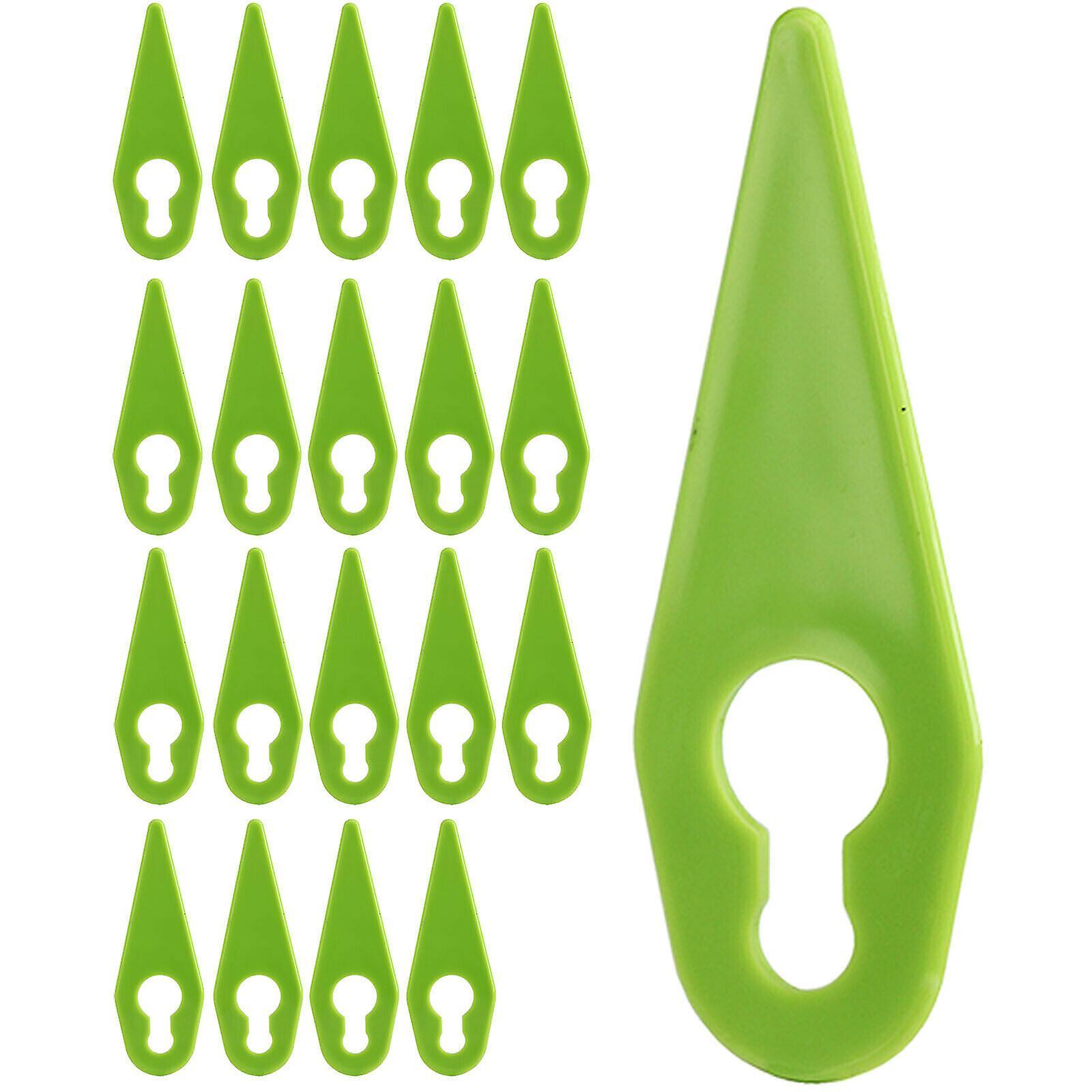 Shenzhenyg 50x Genuine Gtech Strimmer Plastic Cutter Blades To Fit St04 St05 St20 Gt3.0 Gt4.0 Gt50 Grass Trimmer Blades