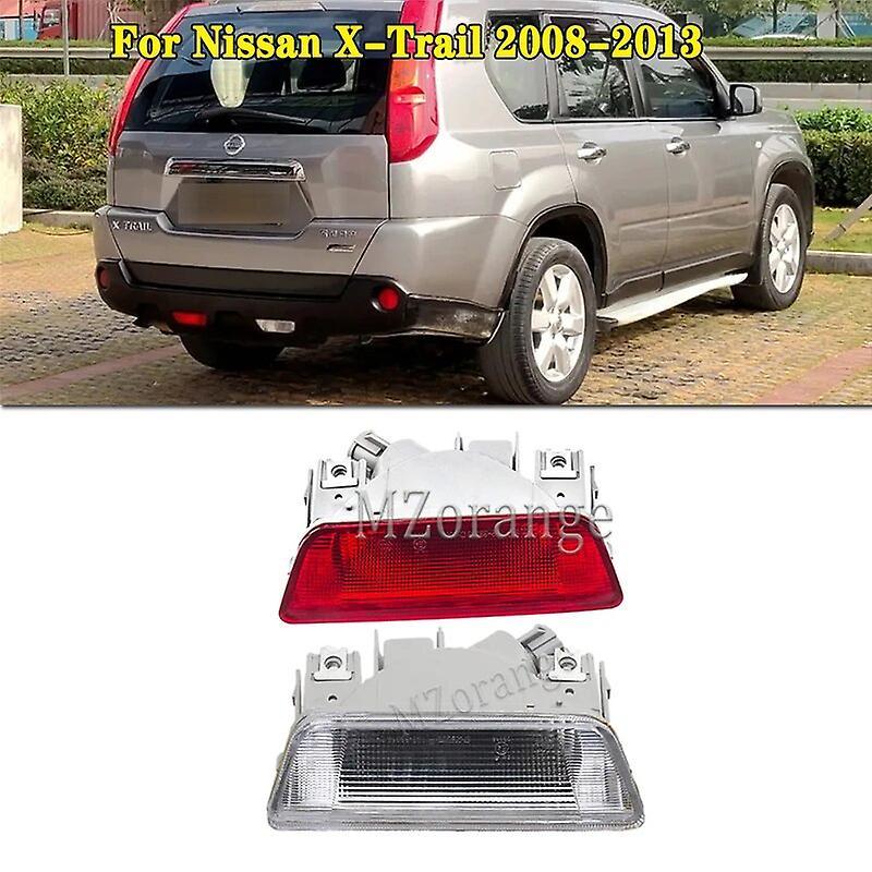 Visgaler Rear Bumper Reflector Light For Nissan X-trail For Xtrail T31 2008 2009 2010 2011 2012 2013 Tail Stop Brake Fog Lamp Left and Right