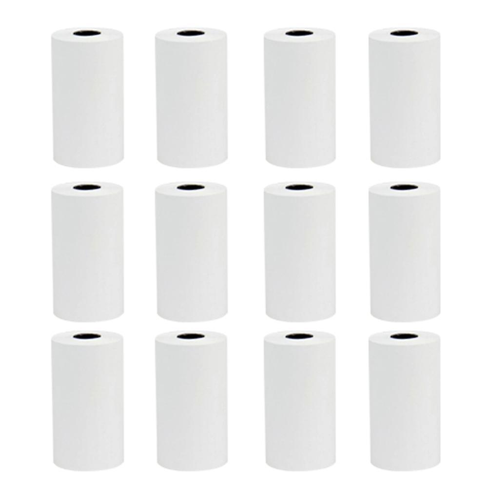 Cremlank 12Pcs 57x30mm Thermal Paper POS Cash Register Receipt Roll for 58mm Printer