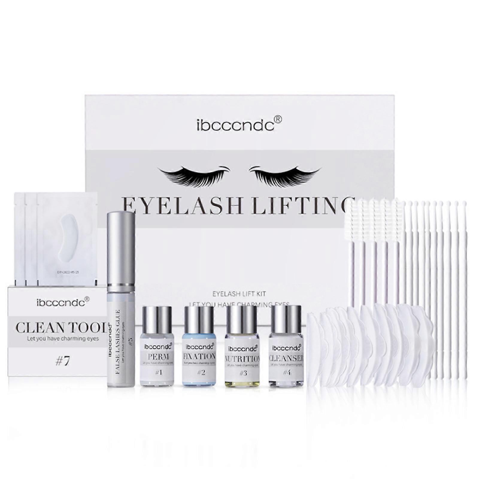 ibcccndc Eyelash Perming Kit Eyelash Perming Lifting Eye Lashes Extension Kit Eyelashes Curling Lash Lift Eye Beauty Treatment Including 10 Different