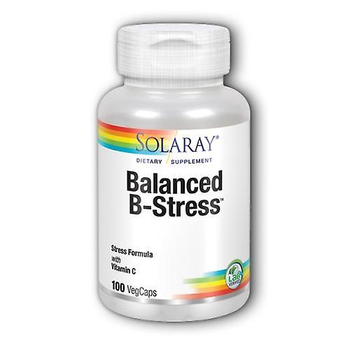 Solaray Balanced B-Stress, 100 Caps (Pack of 1)