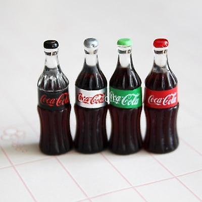 Slowmoose Mini Miniature Dollhouse Hamburger Coke Cup, Play Kitchen Ice Cream Accessories 4PCS coke