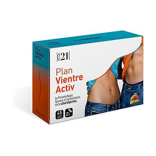 Plan21 Plan 21 belly activ (ex Mango Activ) 45 vegetable capsules