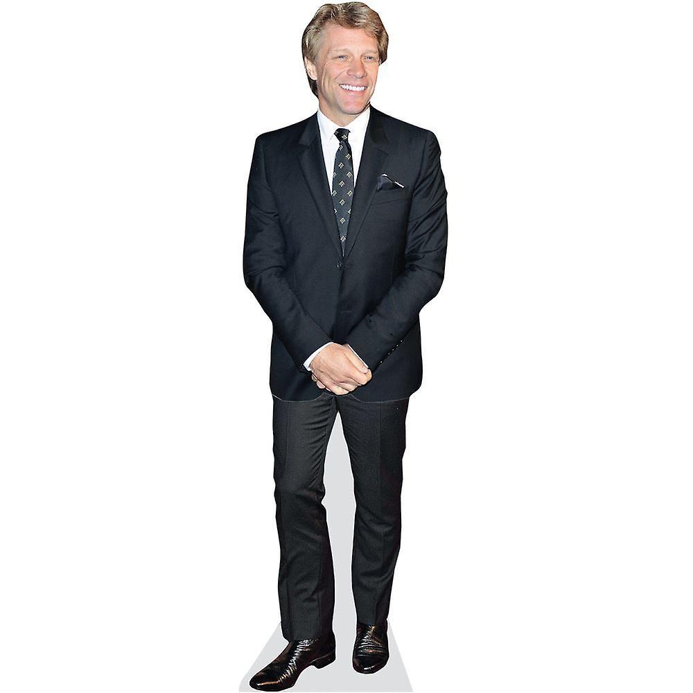 Celebrity Cutouts Jon Bon Jovi Cardboard Cutout (lifesize OR mini size). Standee. Stand Up. Life Size Cutout