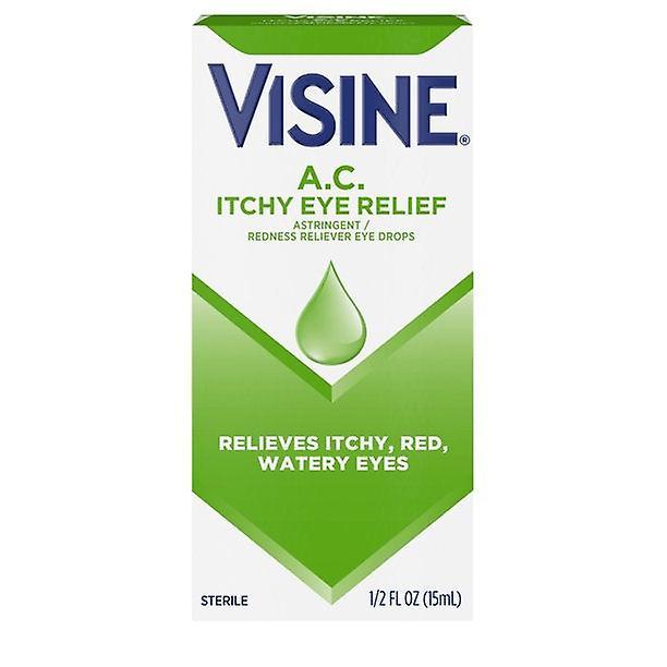 Visine A.c. Itchy Red Eye Relief Astringent Eye Drops, 0.5 Fl. Oz