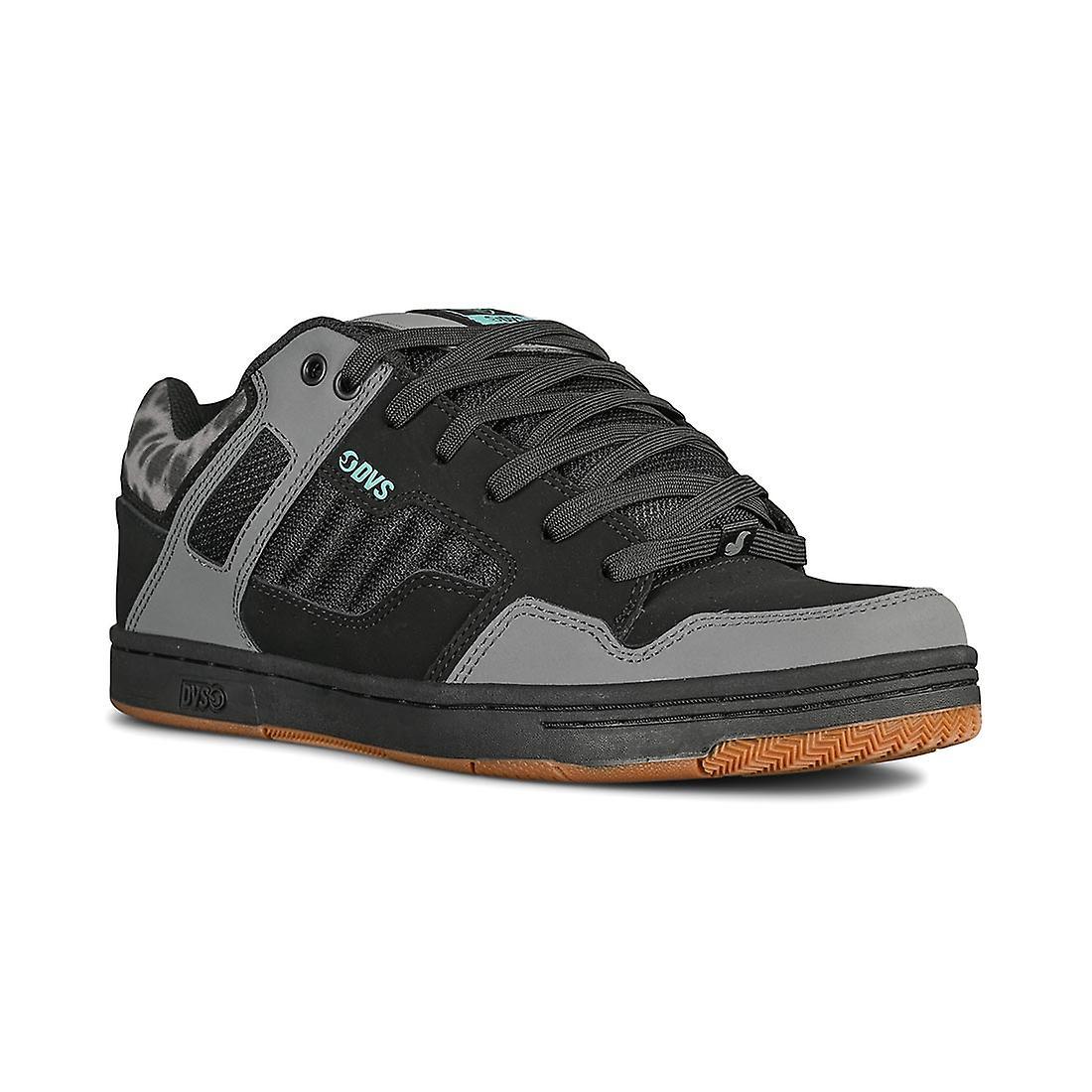 DVS Enduro 125 Lutzka Skate Shoes - Charcoal/Black/Turquoise Grey UK 6.5 / EU 40.5