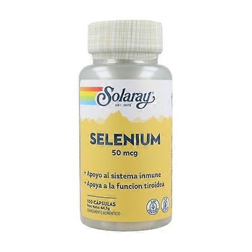 Solaray Selenium 100 capsules of 50μg