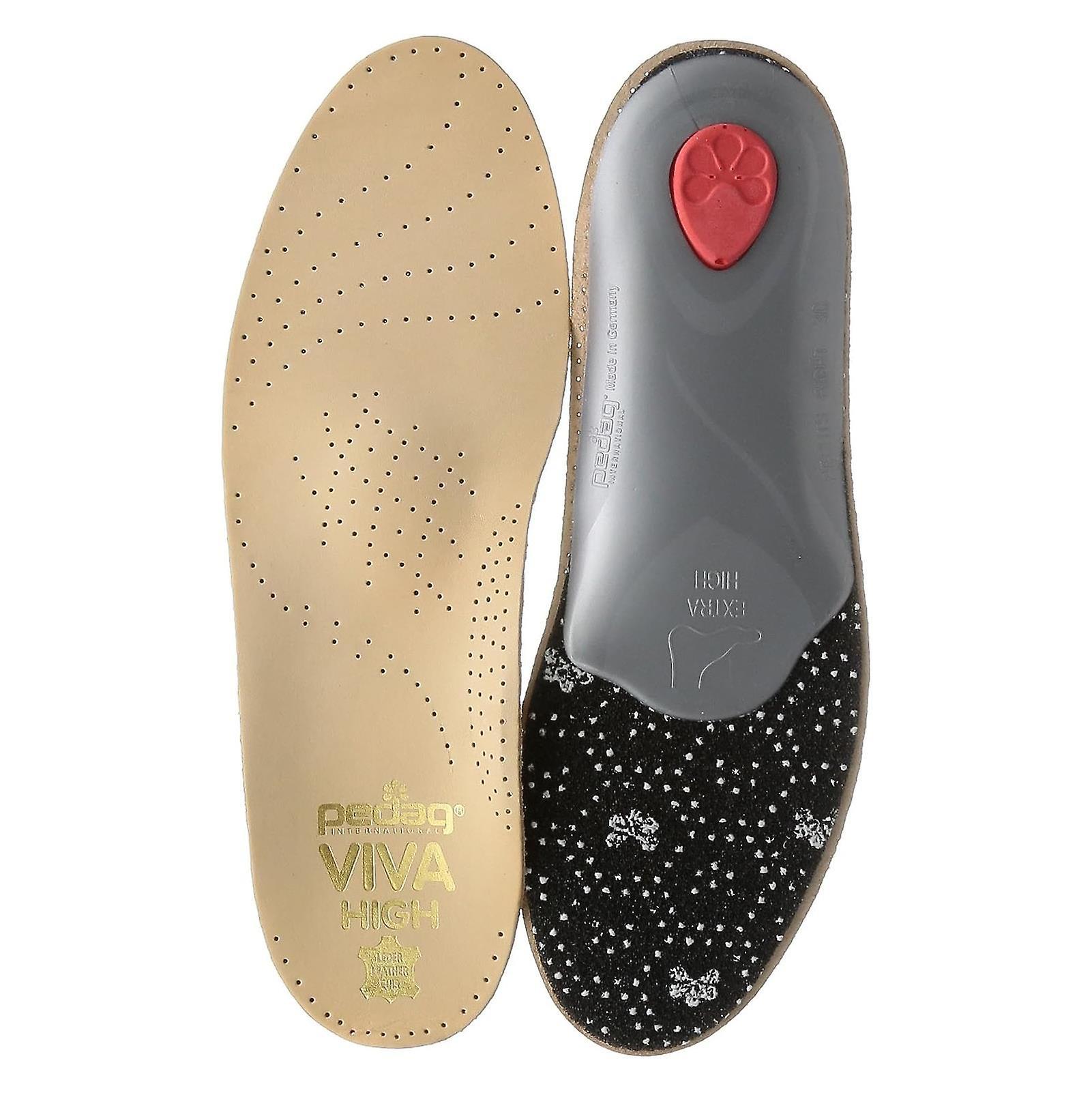 Pedag Viva High - Leather Orthotic Insole Natural-39 EU