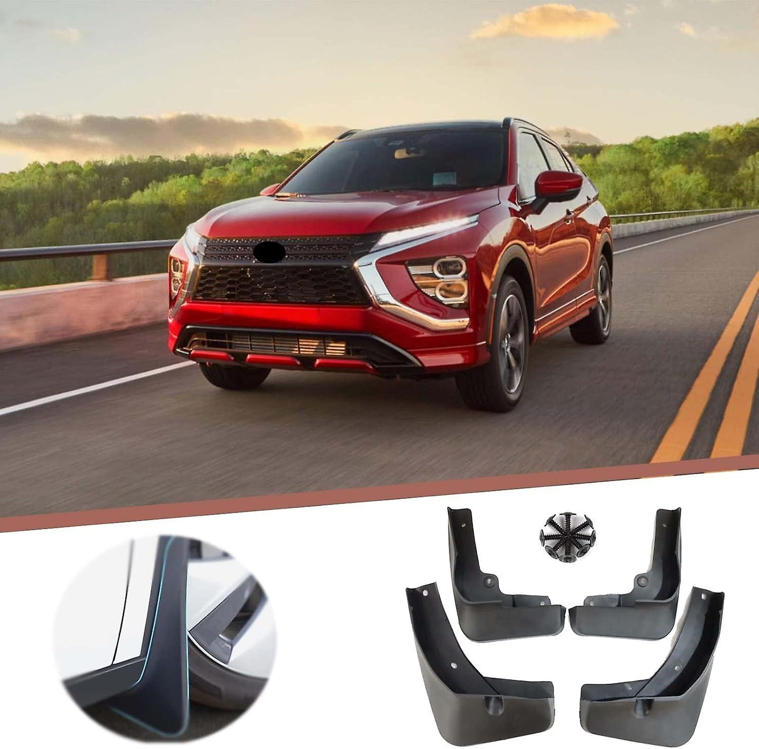 carhanson Car Accessories For Mitsubishi Eclipse Cross 2018-2024 Splash Guards Mud Flaps Mudguard Protector