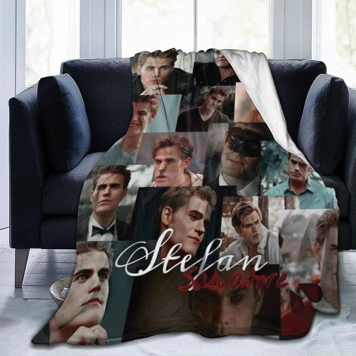 Kerota Cozy Plush Stefan Throw Blanket Salvatore Ultra Soft Micro Flannel Blankets Warm Comfortable Versatile Blanket for Sofa and Travel ABD6976 6...