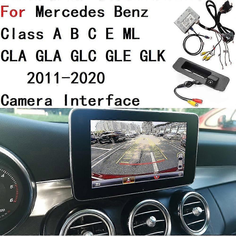 Viewleaf For Mercedes Benz Reverse Camera Interface Class A B C E Gla Glc Gle Glk Cla Slk Slc V Ml Front Rear Camera Adapterd A class