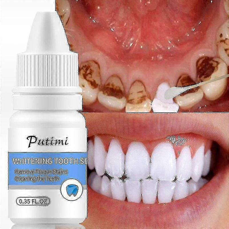 Vrxin Teeth Whitening Essence Oral Hygiene Whitening Gel Remove Plaque And Stains Cleaning And Bleaching Teeth