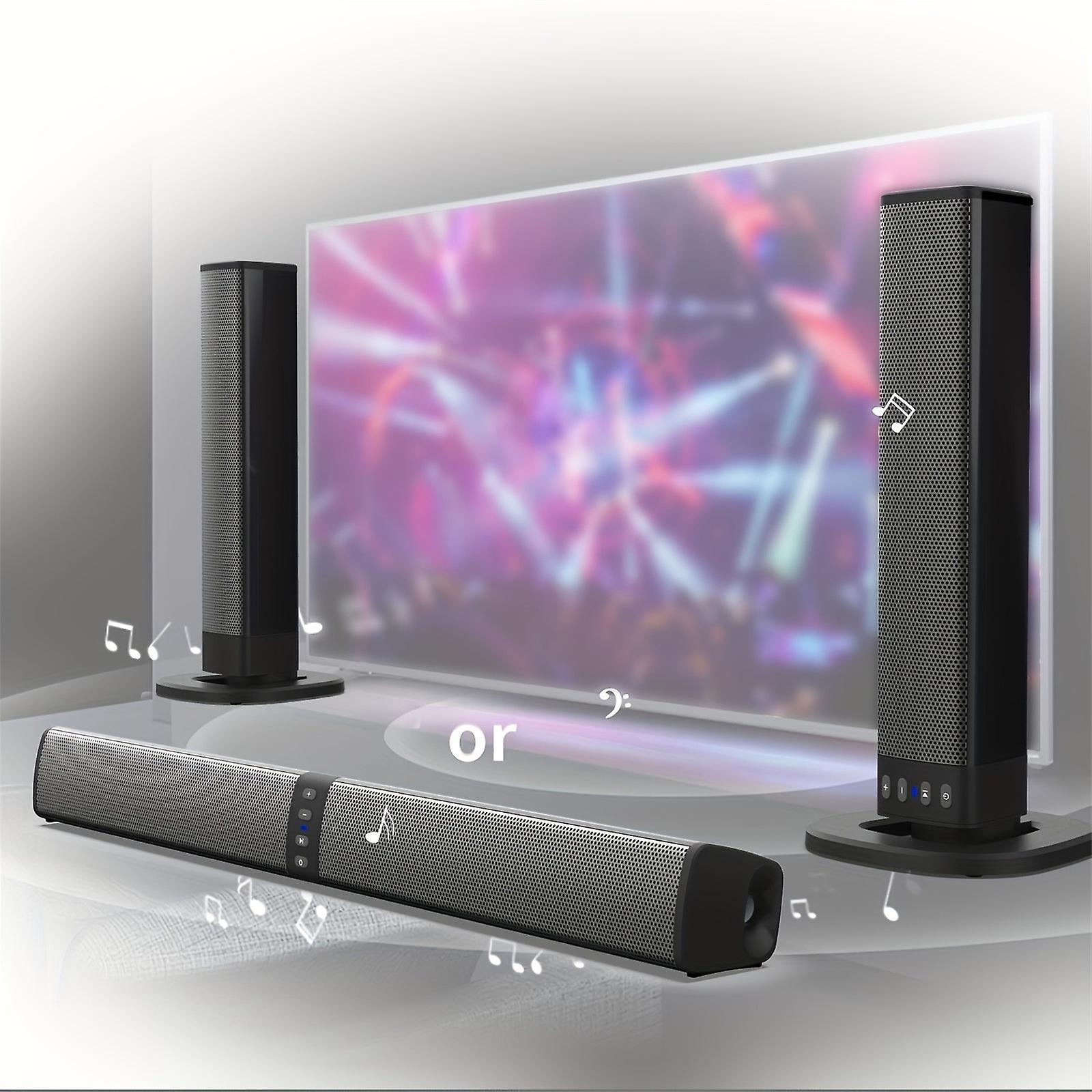 Gaoguang Mardi Gras Gifts 20w Detachable Tv Soundbar Small Soundbar For Tv,surround Sound System Tv Sound Bar Speakers With Bluetooth/aux Connectio...