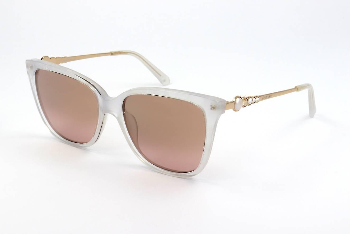 Sunglasses Swarovski SK0189 21G WHITE  55/16/140 WOMAN 55 mm