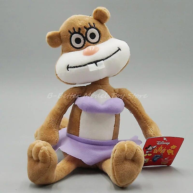 Mike Cute Plush Doll Sandy Cheeks Gary Patrick Eugene H. Krabs Tentacles toy 1